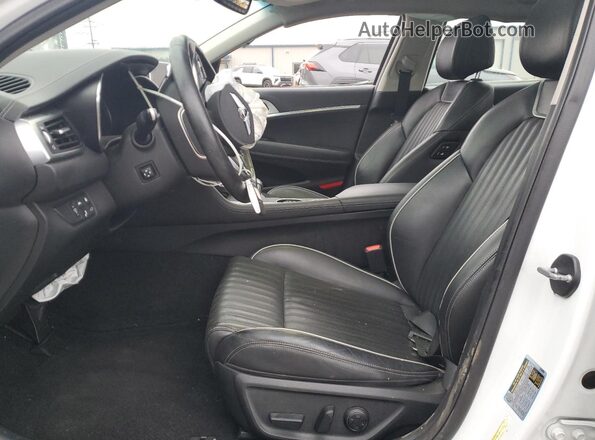 KMTG34LAXMU075256 2021 GENESIS G70 Белый Вид салона спереди