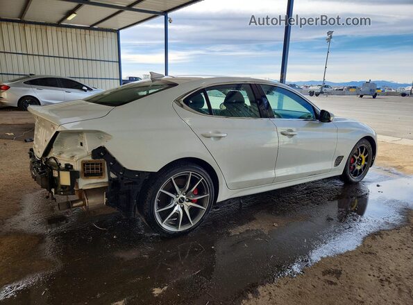 KMTG34SC0SU155486 2025 GENESIS G70 White Trasero derecho