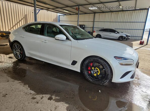 KMTG34SC0SU155486 2025 GENESIS G70 White 