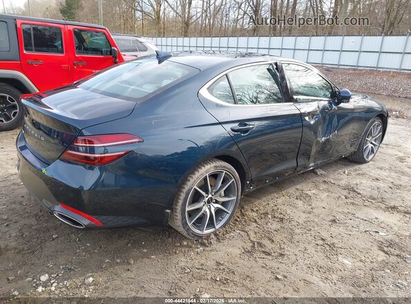 KMTG34SC2RU142622 2024 GENESIS G70 Черный Задняя правая четверть