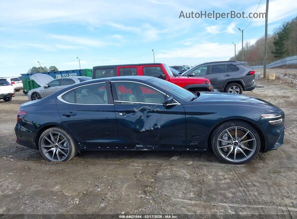 KMTG34SC2RU142622 2024 GENESIS G70 Черный Вид задней части салона