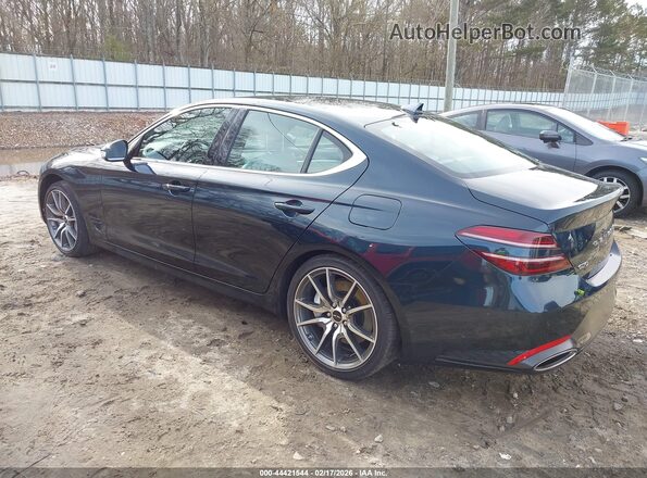 KMTG34SC2RU142622 2024 GENESIS G70 Черный Задняя левая четверть
