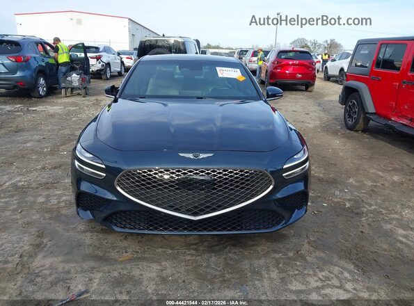 KMTG34SC2RU142622 2024 GENESIS G70 Черный Вид щитка приборов