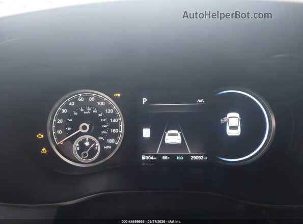 KMTG34SC3SU143820 2025 GENESIS G70 Gray Widok tylnych siedzeń