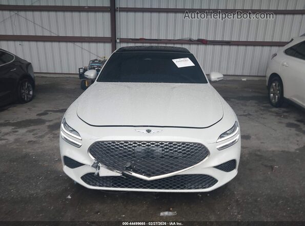 KMTG34SC3SU143820 2025 GENESIS G70 Gray Widok zestawu wskaźników
