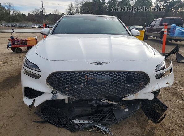 KMTG34SC5RU137012 2024 GENESIS G70 Белый Вид спереди
