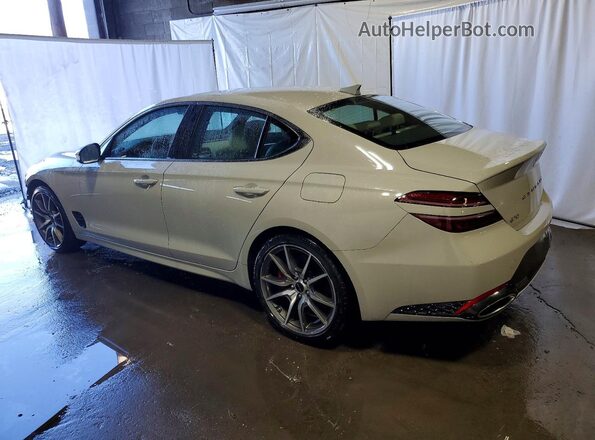 KMTG34SC7SU158708 2025 GENESIS G70 Gray Trasero izquierdo