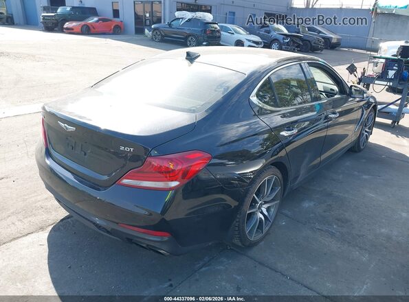 KMTG44LA2MU067052 2021 GENESIS G70 Black Rear right