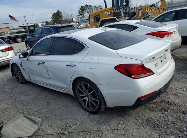 KMTG44LA8MU074698 2021 GENESIS G70 White 