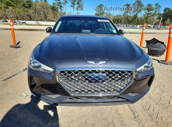 KMTG64LA8MU070905 2021 GENESIS G70 Charcoal Widok z przodu