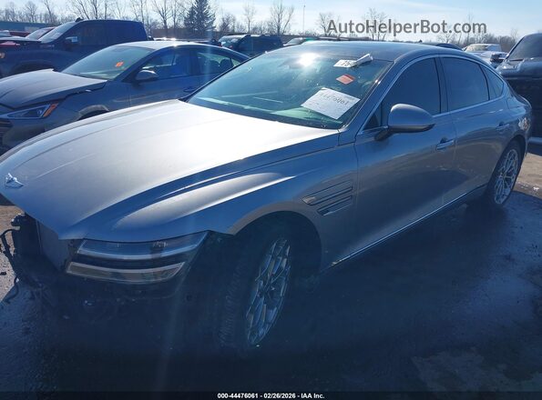 KMTGB4SC2NU132461 2022 GENESIS G80 Silver 