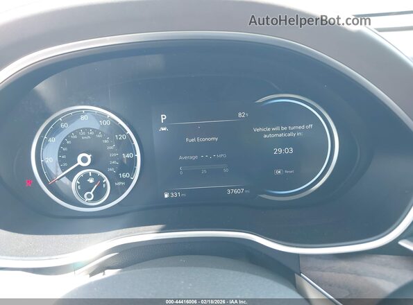 KMTGB4SC4MU045871 2021 GENESIS G80 Black Widok tylnych siedzeń