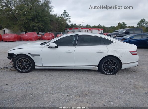 KMTGB4SC4MU079793 2021 GENESIS G80 White 