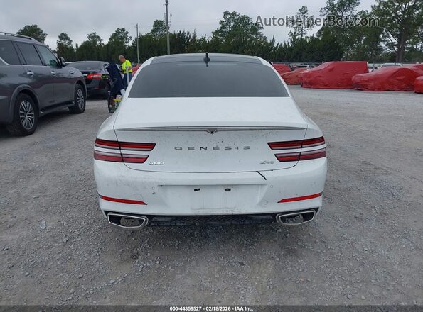 KMTGB4SC4MU079793 2021 GENESIS G80 White 