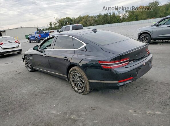 KMTGC4SD6MU044243 2021 GENESIS G80 Black Հետևի ձախ