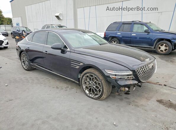 KMTGC4SD6MU044243 2021 GENESIS G80 Black Առջևի աջ