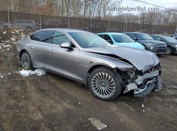 KMTGE4S19PU006882 2023 GENESIS G80 Silver 
