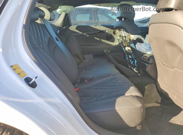 KMTGF4SD2TU306457 2026 GENESIS G80 White Widok tylnych siedzeń