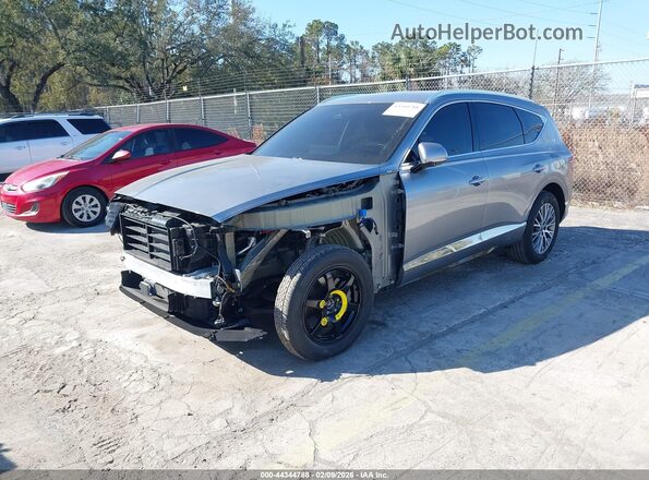 KMUHBDSB2RU185271 2024 GENESIS GV80 Gray Front left