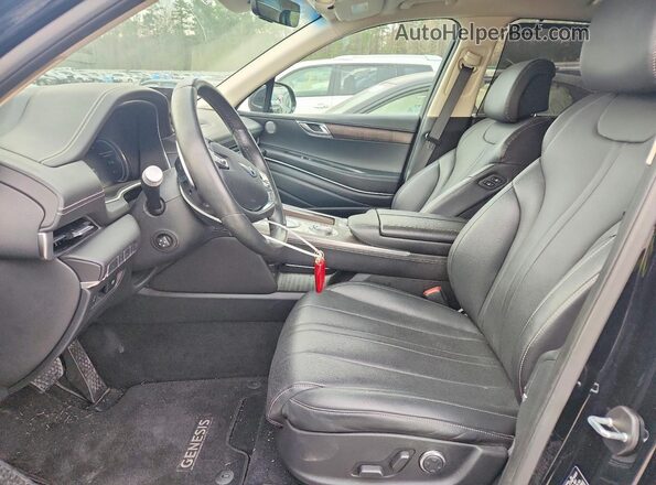 KMUHBDSB3MU043519 2021 GENESIS GV80 Black Vista interior delantera