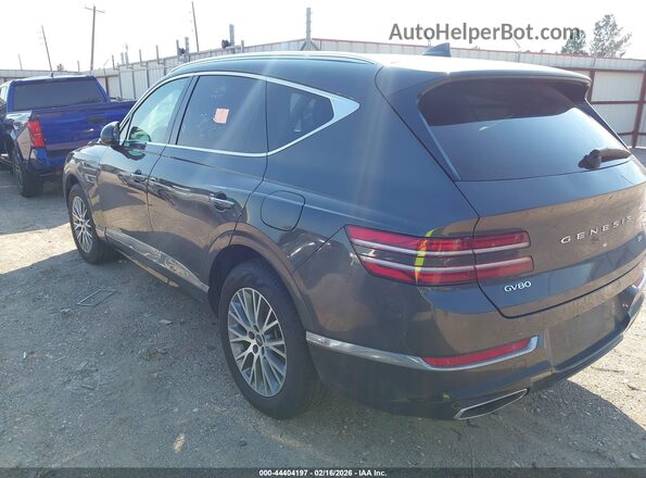 KMUHBDSB3RU166342 2024 GENESIS GV80 Gray Հետևի ձախ