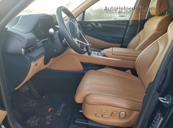 KMUHBDSB4MU066503 2021 GENESIS GV80 Blue Vista interior delantera