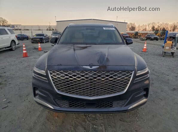 KMUHBDSB4MU066503 2021 GENESIS GV80 Blue Vista frontal