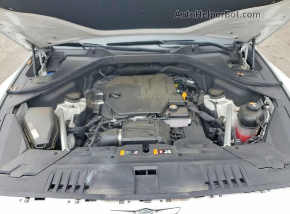 KMUHBDSB5PU141858 2023 GENESIS GV80 White Вид задньої частини салону