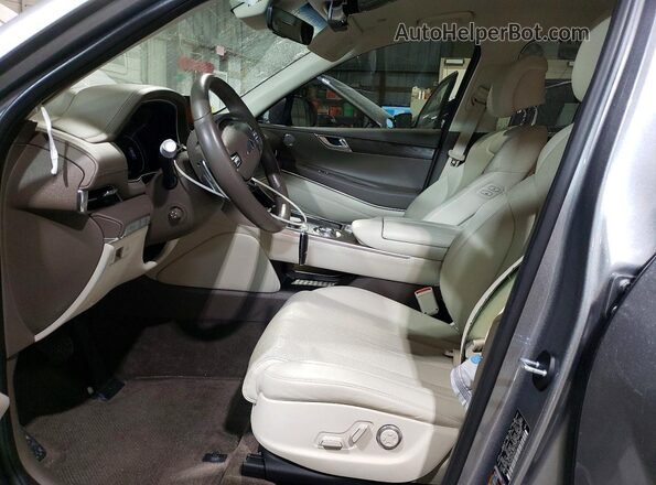 KMUHBDSB8RU172136 2024 GENESIS GV80 Silver Widok wnętrza z przodu