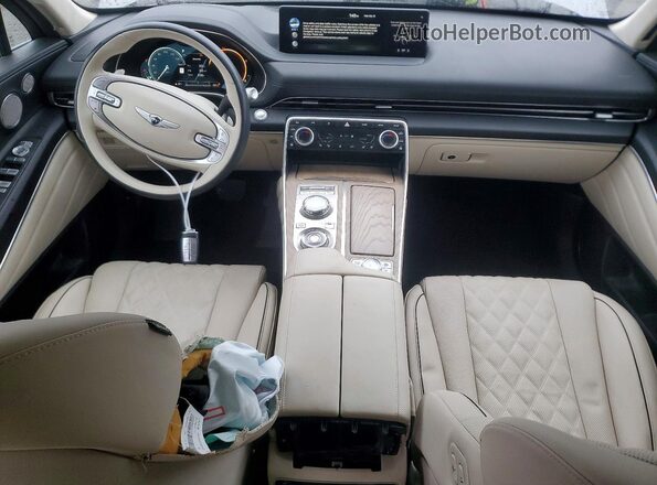 KMUHCESC0PU122548 2023 GENESIS GV80 Silver წინა პანელის ხედი