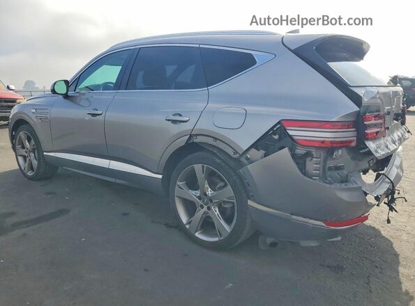 KMUHCESC2MU031339 2021 GENESIS GV80 Silver Trasero izquierdo