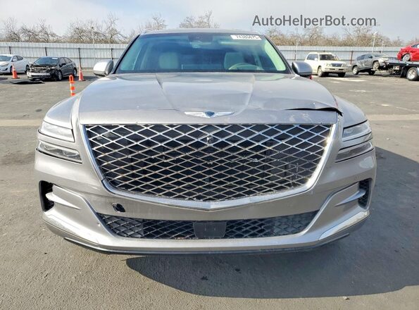 KMUHCESC2MU031339 2021 GENESIS GV80 Silver Vista frontal