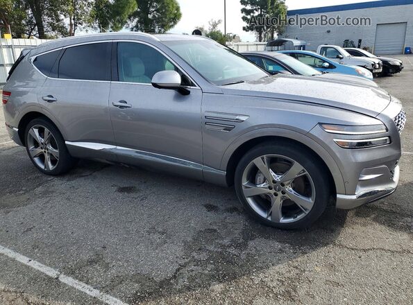 KMUHCESC2MU031339 2021 GENESIS GV80 Silver Front right
