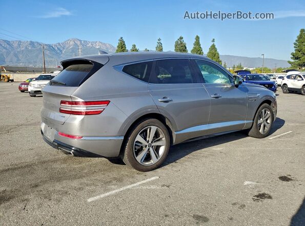 KMUHCESC2MU038498 2021 GENESIS GV80 Silver Rear right