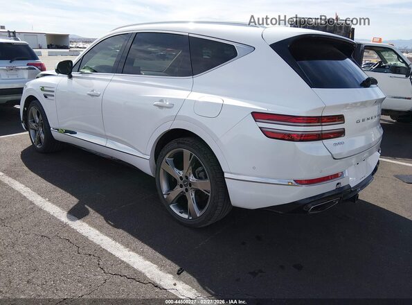 KMUHCESC6MU038990 2021 GENESIS GV80 White Rear left