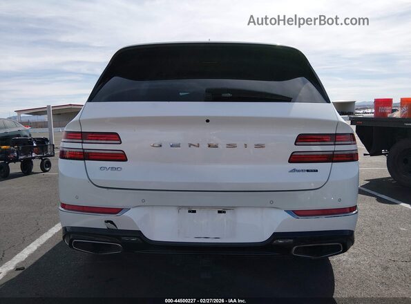 KMUHCESC6MU038990 2021 GENESIS GV80 White 
