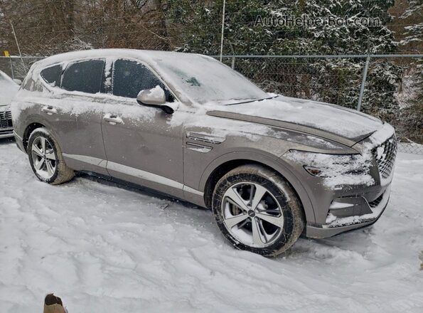 KMUHCESC6MU055238 2021 GENESIS GV80 Tan წინა მარჯვენა