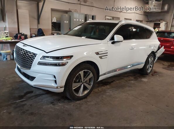 KMUHCESC7MU067995 2021 GENESIS GV80 White Front left