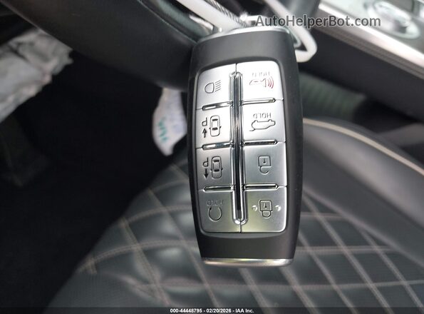 KMUHCESC9MU058196 2021 GENESIS GV80 Black წინა პანელის ხედი