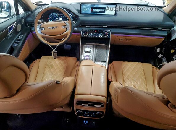 KMUHCESCXPU139700 2023 GENESIS GV80 White წინა პანელის ხედი