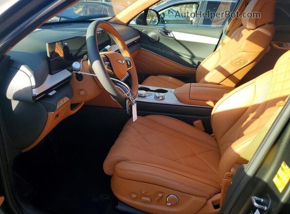 KMUHEESC9TU308965 2026 GENESIS GV80 Green Widok wnętrza z przodu