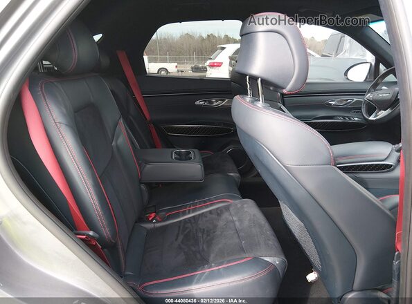 KMUMCDTC0NU040503 2022 GENESIS GV70 Silver VIN კოდის სტიკერის ხედი