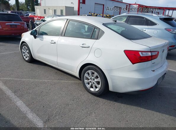 KNADM4A32G6654475 2016 KIA RIO White 