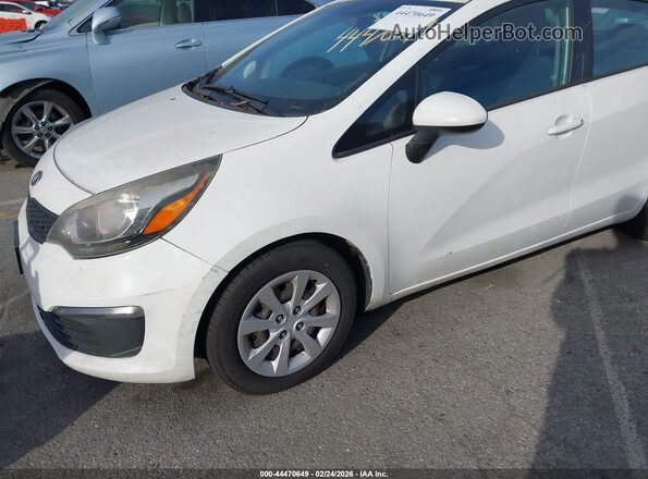 KNADM4A32G6654475 2016 KIA RIO White 