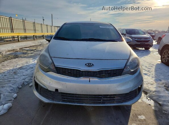 KNADM4A35H6113809 2017 KIA RIO Silver 