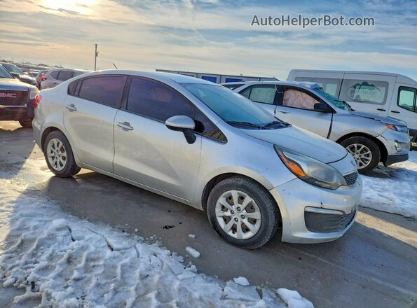 KNADM4A35H6113809 2017 KIA RIO Silver 