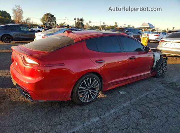 KNAE15LAXK6062328 2019 KIA STINGER Red 
