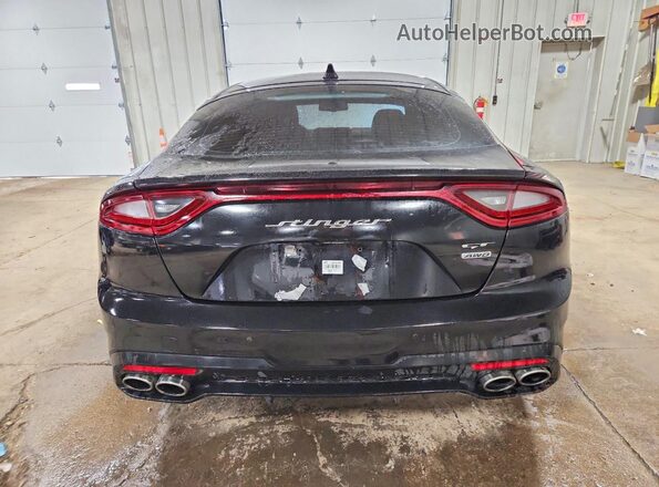 KNAE35LC2M6092129 2021 KIA STINGER Black Rear view