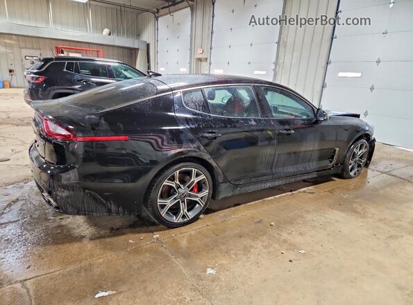 KNAE35LC2M6092129 2021 KIA STINGER Black Rear right