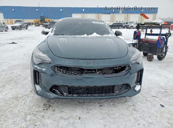 KNAE35LD3N6110342 2022 KIA STINGER Teal Вид спереду